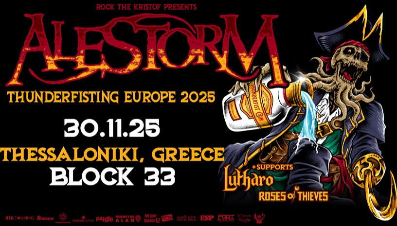 Alestorm live in Thessaloniki 