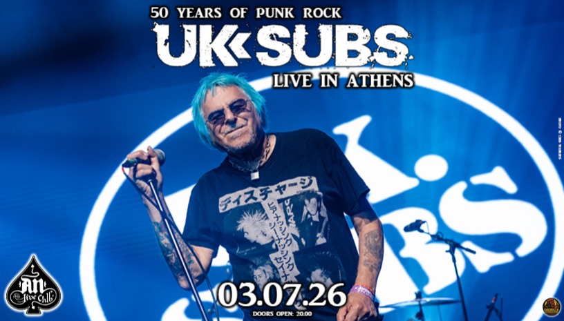 U.K. SUBS live in Athens