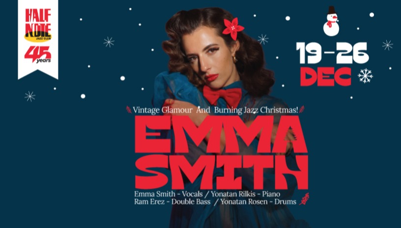 EMMA SMITH - VINTAGE GLAMOUR AND BURNING JAZZ CHRISTMAS!