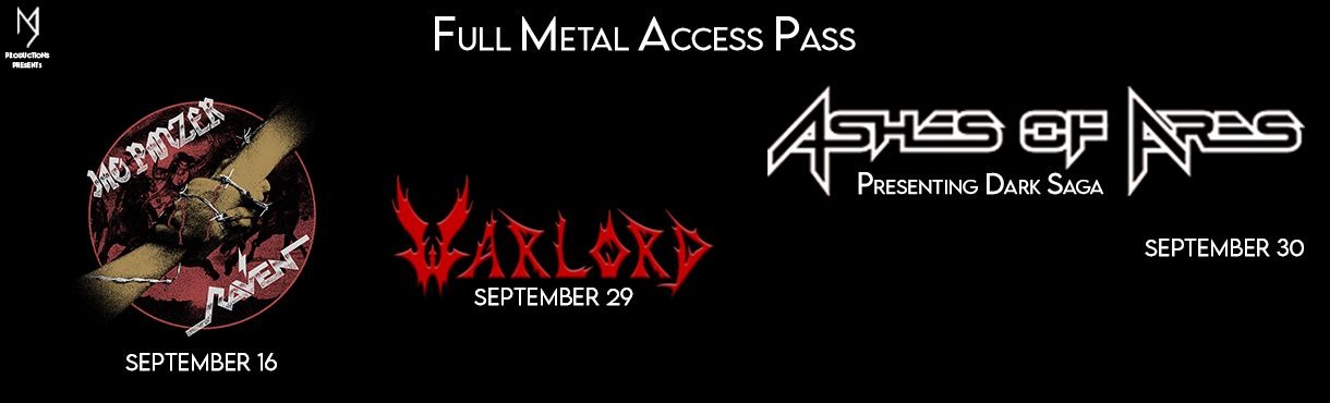 Jag Panzer/Warlord/Ashes of Ares - Full Passes