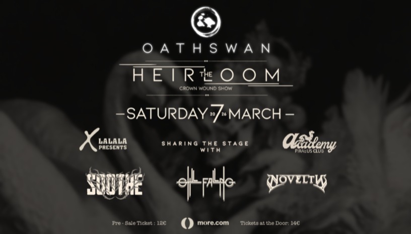 OATHSWAN - THE HEIRLOOM @ Piraeus Club Academy
