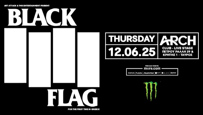 BLACK FLAG LIVE IN ATHENS
