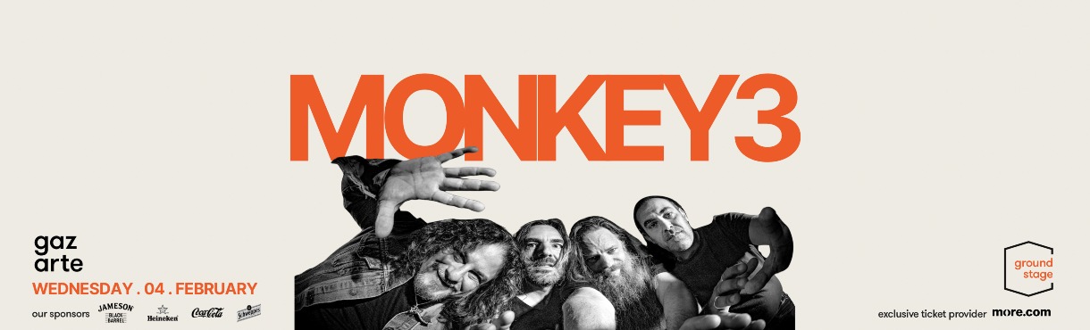 ΜΟΝΚΕY3 live in Athens