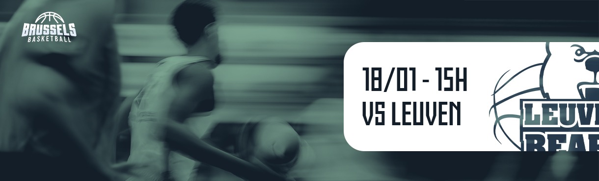 [BNXT] Brussels Basketball vs Leuven Bears