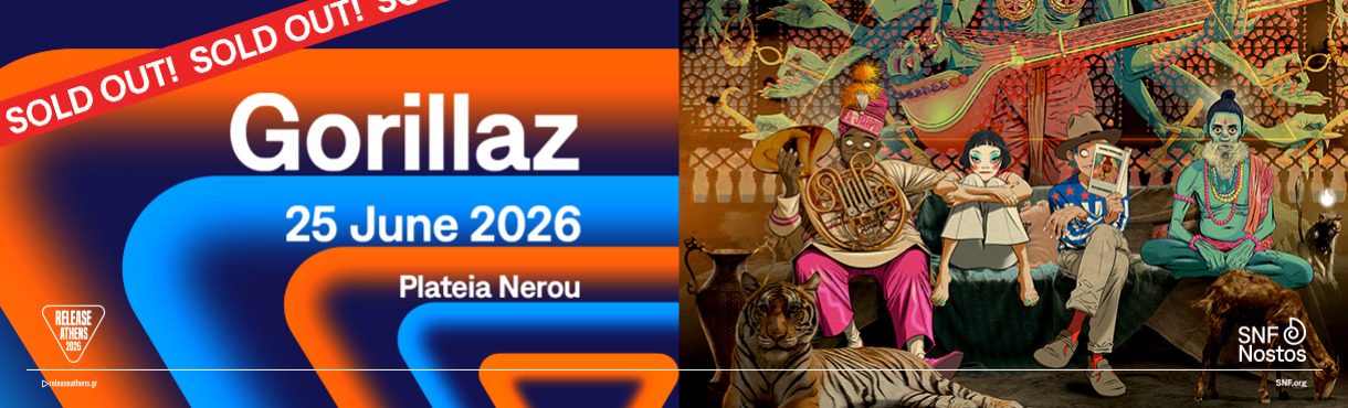 RELEASE ATHENS 2026 X SNF NOSTOS / GORILLAZ