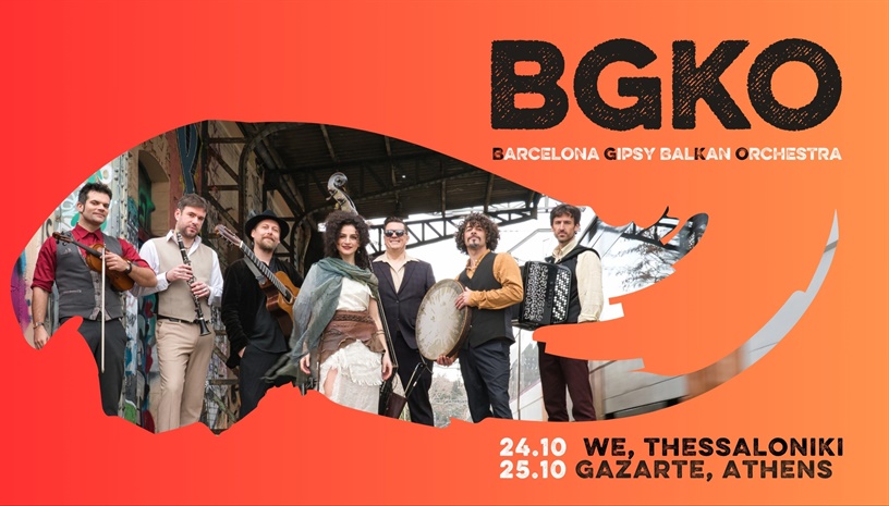 Barcelona Gipsy balKan Orchestra in Greece