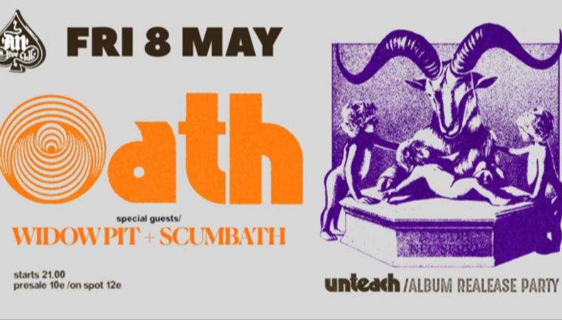 ΟΑΤΗ – UNTEACH ''Release Party'' | Special guests: Widow Pit / Scumbath