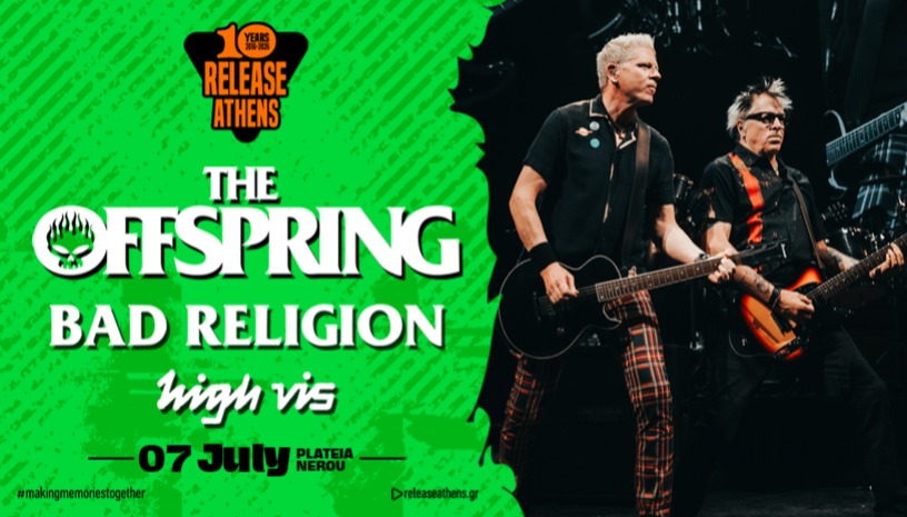 Release Athens 2026 / The Offspring / Bad Religion