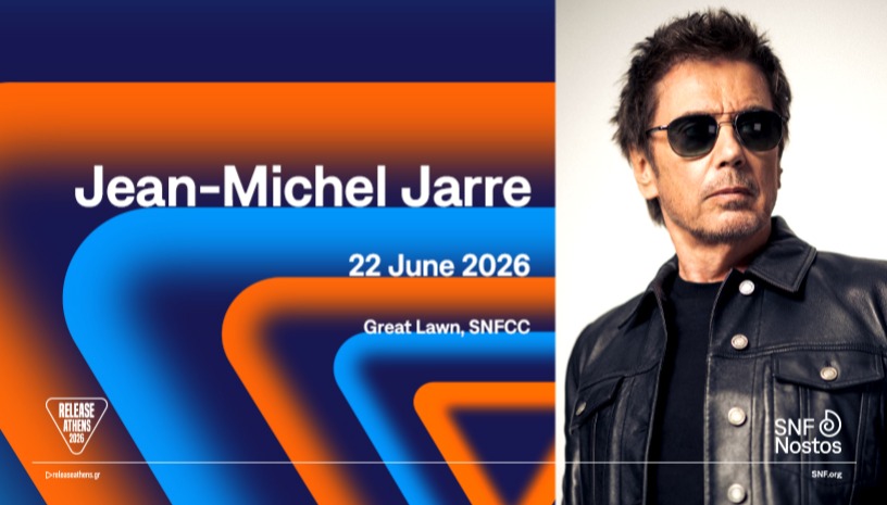 RELEASE ATHENS 2026 X SNF NOSTOS / JEAN MICHEL JARRE