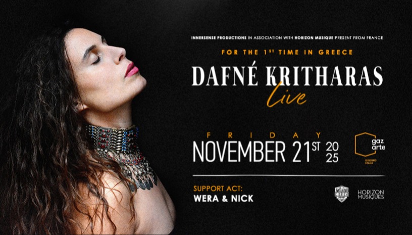 DAFNE' KRITHARAS - 1st Time Live in Greece