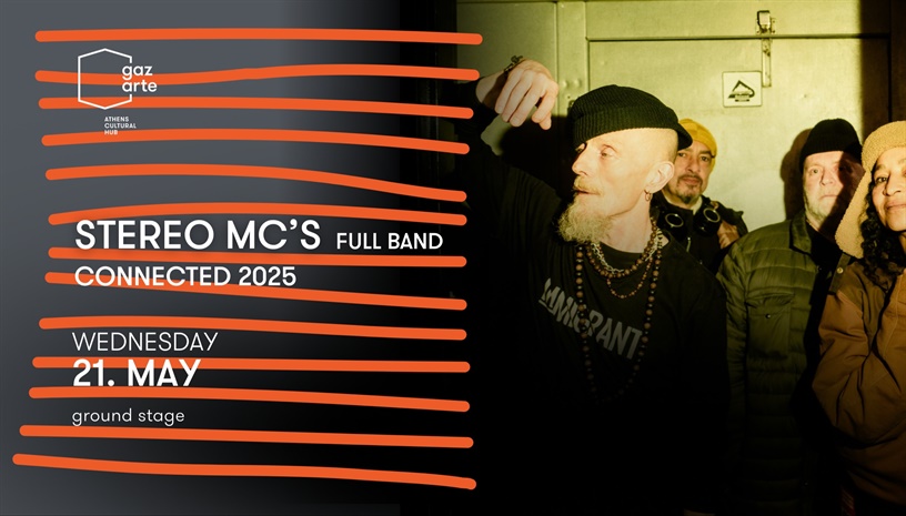 STEREO MC'S FULL BAND live in ATHENS