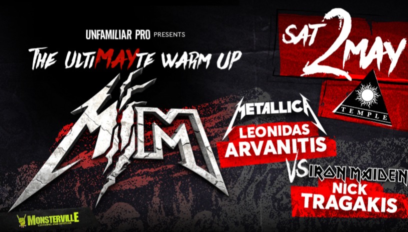 Metallica Vs Iron Maiden : The UltiMAYte Warm Up Party