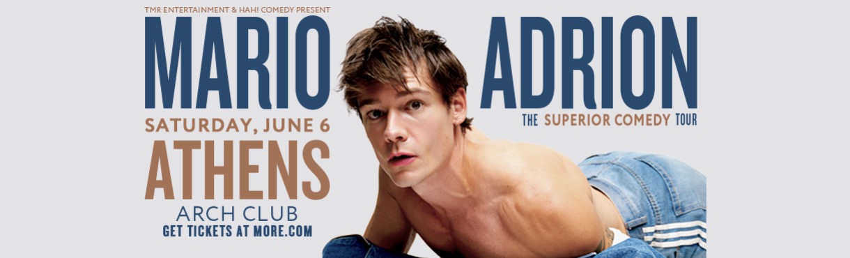MARIO ADRION - THE SUPERIOR COMEDY TOUR - ATHENS
