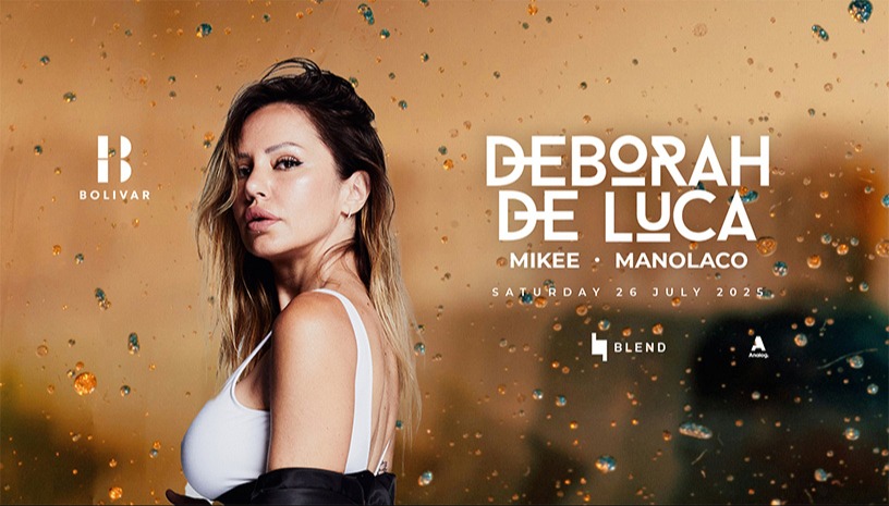 Deborah De Luca I Sat July 26 I Bolivar