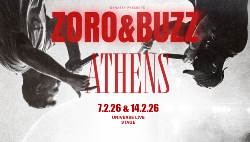 Zoro&Buzz live στην Αθήνα