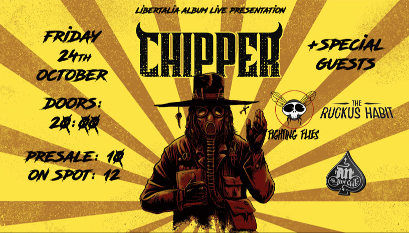 CHIPPER - "LIBERTALIA" - Release Live Show