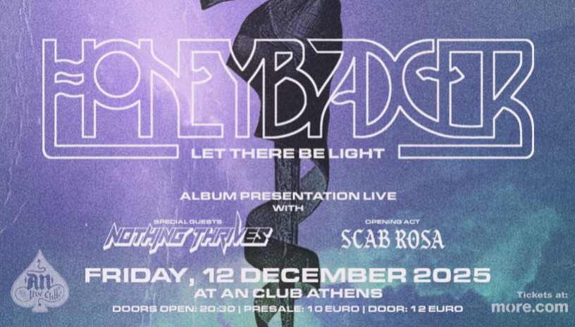 HONEYBADGER “Let There Be Light” Release Show